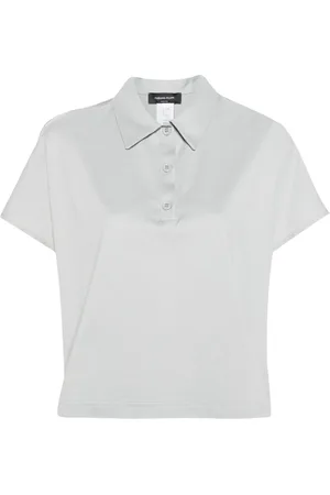 Fabiana Filippi Poloshirt mit Kontrasteinsätzen