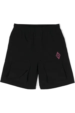 MARCELO BURLON Shorts mit Logo-Stickerei