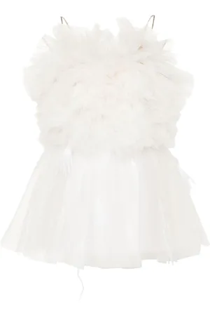 LOULOU Minikleid mit Rüschen