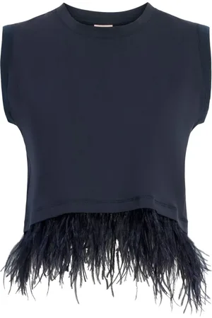 Cinq A Sept Tanktop mit Federnsaum