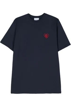 Family First T-Shirt mit Logo-Stickerei