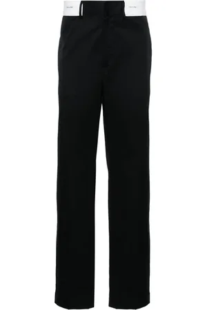 Palm Angels Tapered-Hose mit Kontrastbund