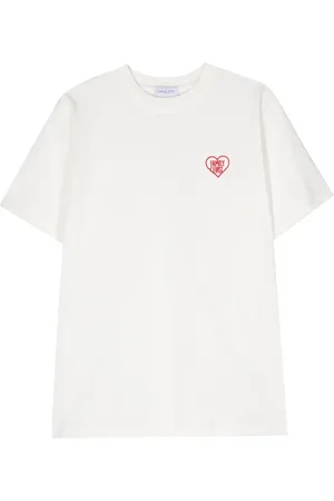 Family First T-Shirt mit Logo-Stickerei
