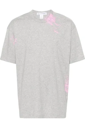 Comme des Garçons T-Shirt mit Farbklecks-Detail
