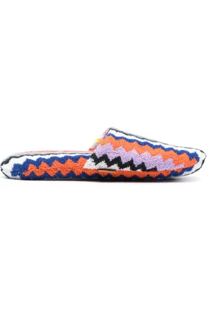 Missoni Slipper mit Zickzackmotiv