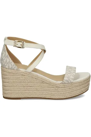 Michael Kors Serena Wedge-Sandalen mit Monogramm