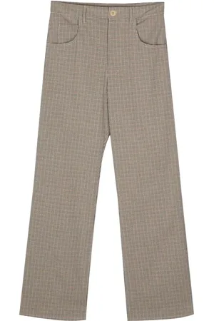 ..,MERCI Gerade Hose mit Karomuster