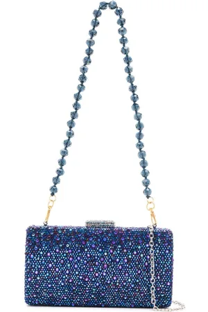 SERPUI Ellen Clutch mit Kristallen