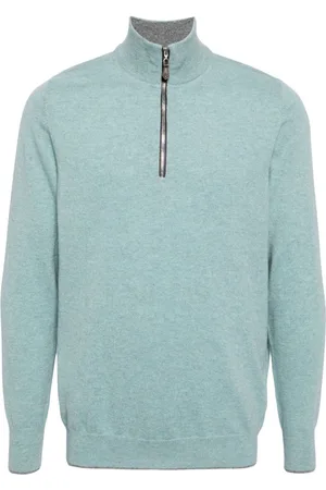 N.PEAL Carnaby Cardigan mit kurzem Reißverschluss