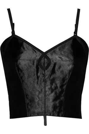 Maison Margiela Metal Top aus Satin