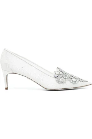 RENE CAOVILLA Veneziana Pumps mit Spitze 60mm