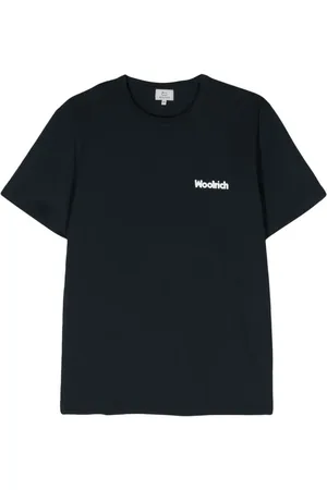 Woolrich T-Shirt mit Logo-Applikation