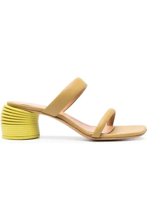 OFF-WHITE Spring Mules aus Leder 55mm
