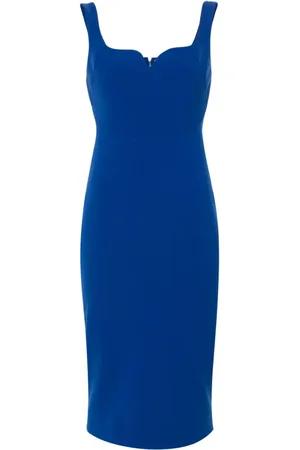 Victoria Beckham Mittellanges Kreppkleid