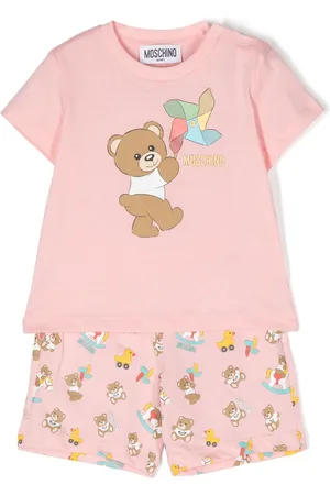 Moschino Short-Set mit Teddy-Motiv