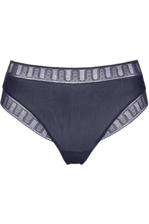 ERES Nuageux Tanga mit Spitzenbesatz