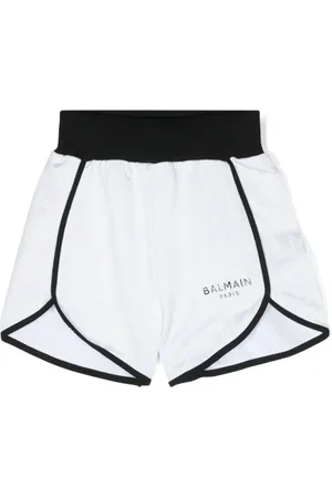 Balmain Jersey-Shorts mit Logo-Print