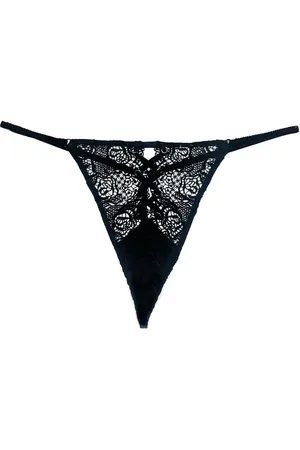 FLEUR DU MAL V-String mit Ösendetail