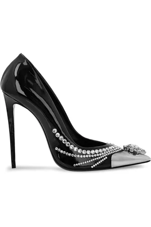 Philipp Plein Pumps mit Kristallriemen 105mm
