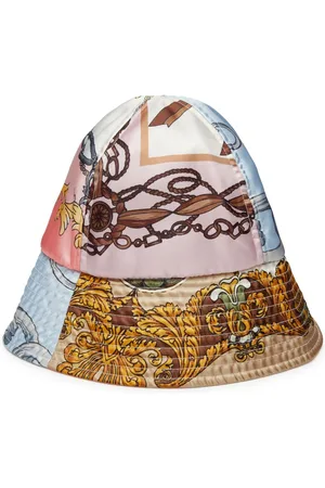 Comme des Garçons Fischerhut mit Barock-Print