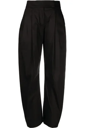 Pinko High-Waist-Hose mit weitem Bein