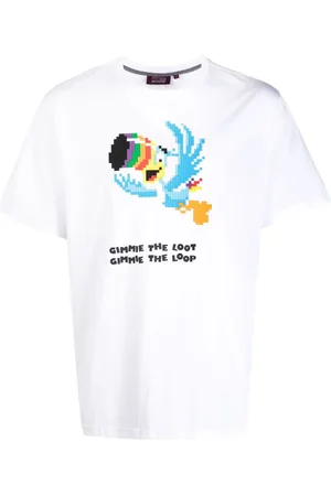 MOSTLY HEARD RARELY SEEN T-Shirt mit Give me the Loop-Print