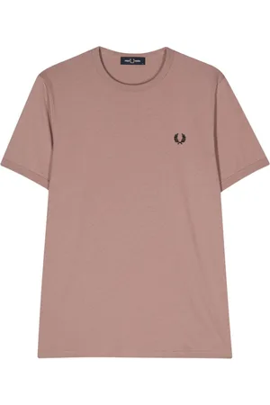 Fred Perry T-Shirt mit Logo-Stickerei