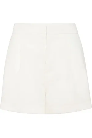 Philipp Plein Shorts aus Satin mit Logo-Schild