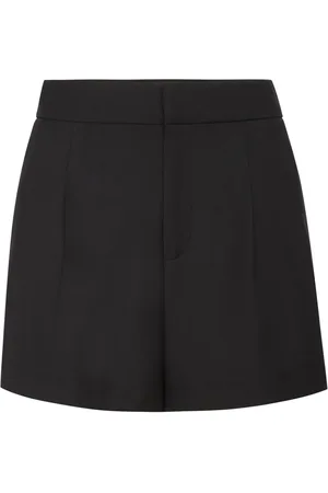 Philipp Plein Shorts aus Satin mit Logo-Schild
