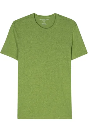 Majestic Deluxe Leinen-T-Shirt
