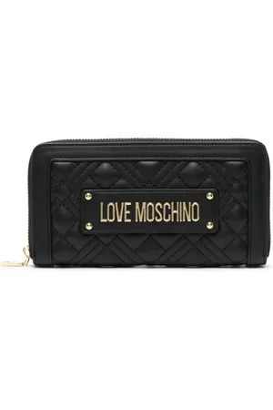 Moschino Gestepptes Portemonnaie