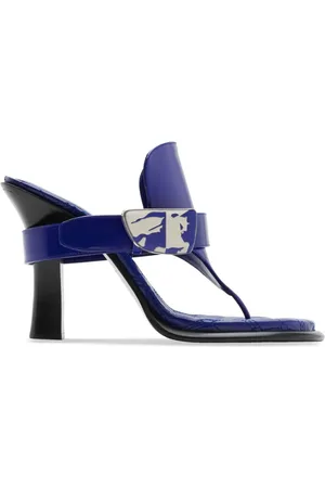 Burberry Bay Mules aus Leder