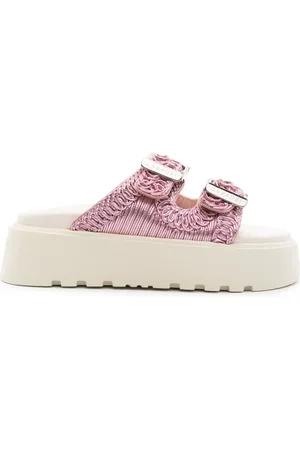 Casadei Birky Ale Flatform-Pantoletten