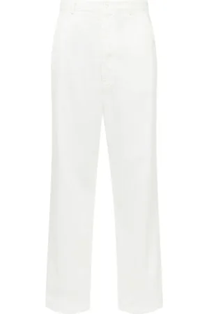 Maison Margiela Halbhohe Straight-Leg-Hose