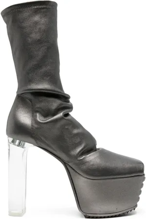 Rick Owens Stiefel mit Plateau 135mm