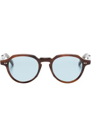 CUTLER & GROSS GR06 Sonnenbrille mit rundem Gestell