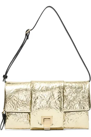 Proenza Schouler Flip Schultertasche im Metallic-Look