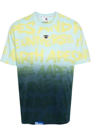 A Bathing Ape T-Shirt mit Logo-Print