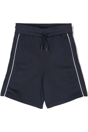 HUGO BOSS Shorts mit Logo-Stickerei
