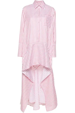 Viktor & Rolf Asymmetrisches Violant Maxi-Hemdkleid