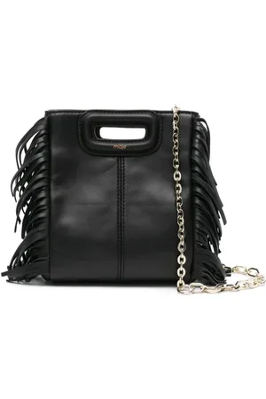 Maje Handtasche mit Fransen