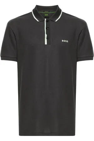 HUGO BOSS Poloshirt mit Logo-Applikation