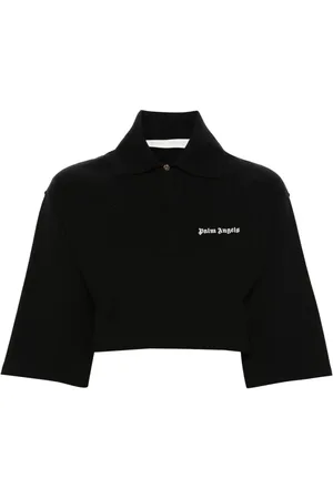 Palm Angels Cropped-Poloshirt
