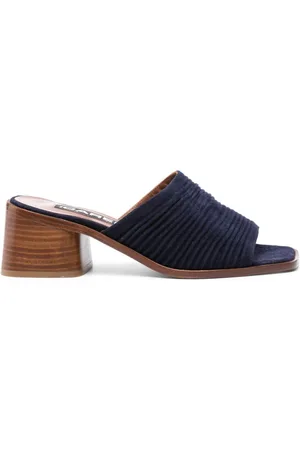 Carel Mules aus Wildleder 60mm