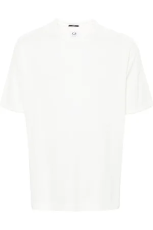 C.P. Company T-Shirt mit Logo-Stickerei