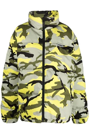Vetements Gefütterte Jacke mit Camouflage-Print