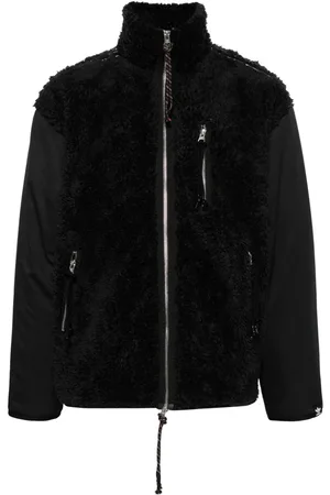 adidas Jacke mit Faux-Fur-Einsätzen