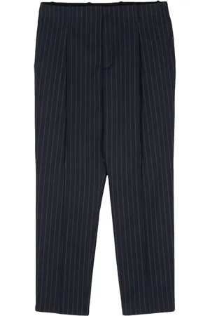 Maison Kitsuné Tapered-Hose mit Nadelstreifen