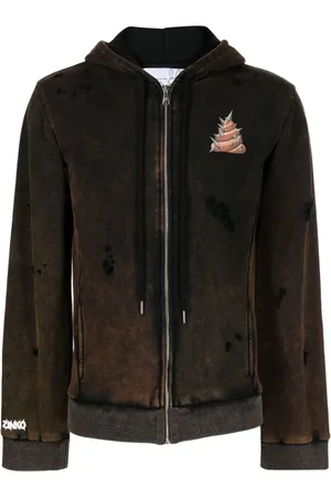 Natasha Zinko Random Hoodie im Distressed-Look