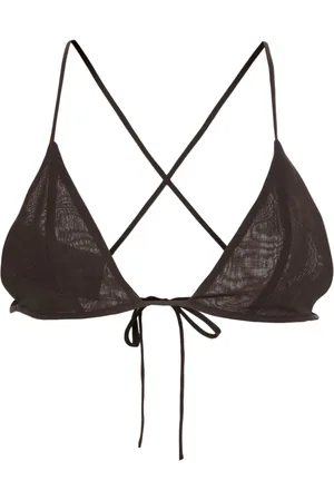 Serafini Cropped-Top mit Neckholder